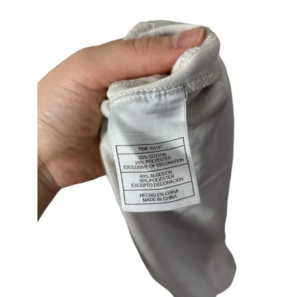 Nike Fit-Dry ACG Long Sleeve T-Shirt Cream Sze Small Cotton Blend Crewneck Men’s - Picture 6 of 7